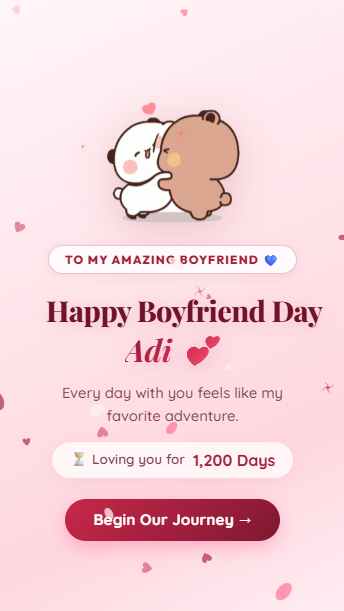 Happy Boyfriend Day